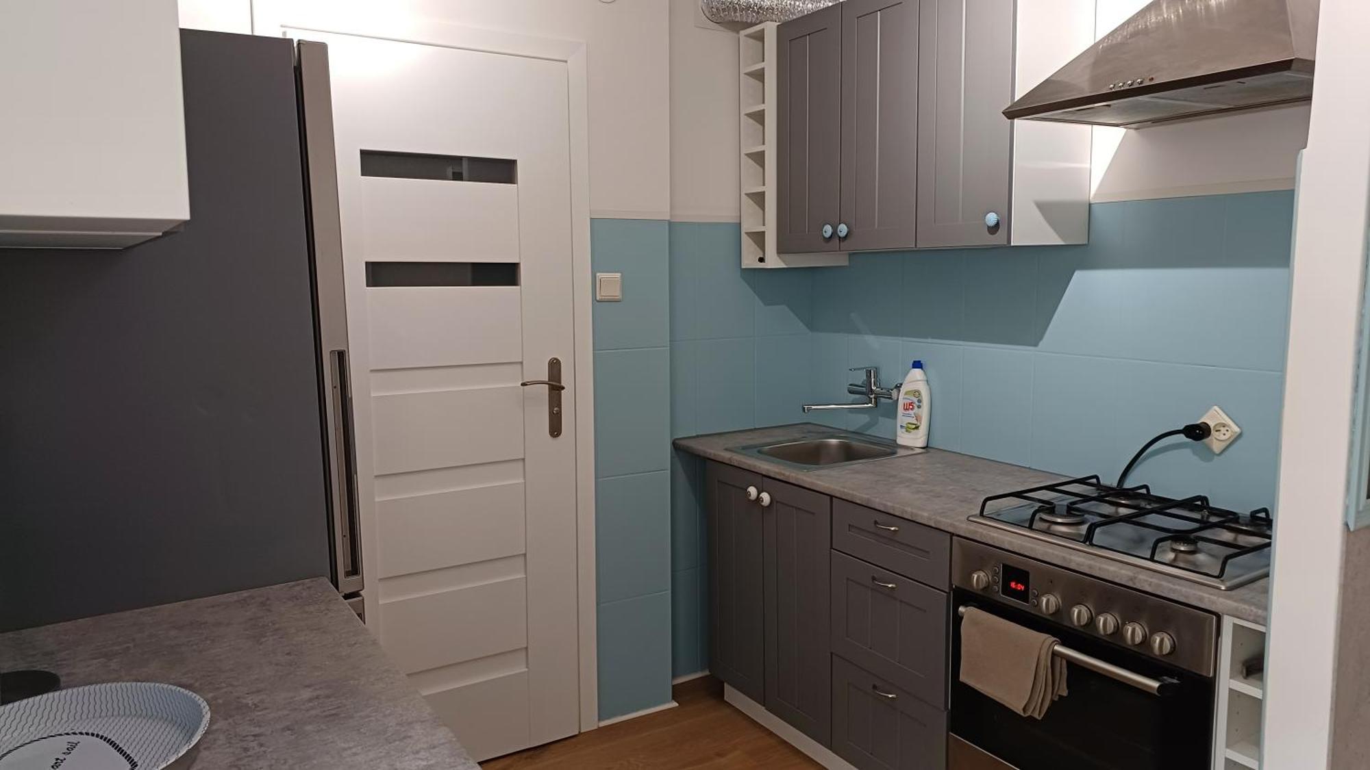 Apartament Turkusowy Apartment Gdansk Bagian luar foto